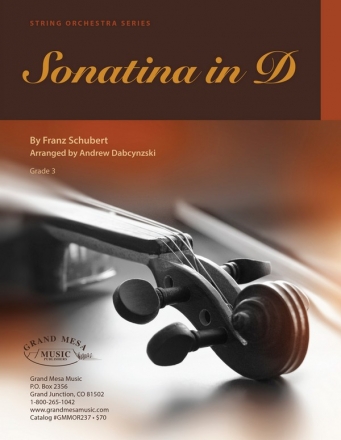 Schubert, Franz, Sonatina in D String Orchestra