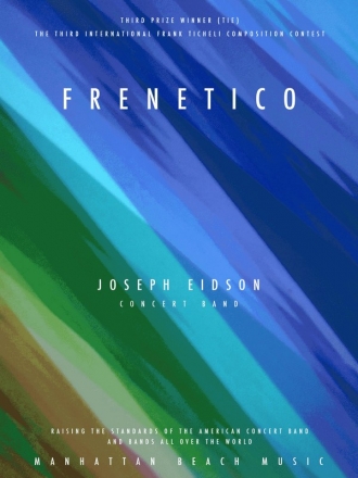 Eidson, Joseph, Frenetico Blasorchester Partitur, Stimmensatz