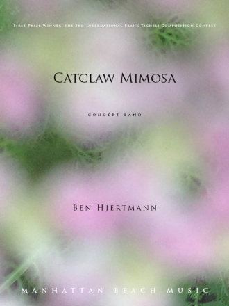 Hjertmann, Ben, Catclaw Mimosa Blasorchester Partitur