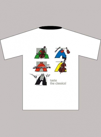 Kinder T-Shirt 'Classics' (M), wei