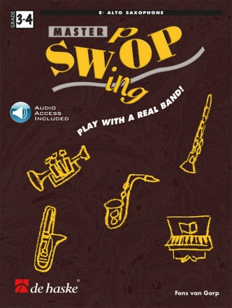 Fons van Gorp, Master Swop Altsaxophon Buch + Online-Audio