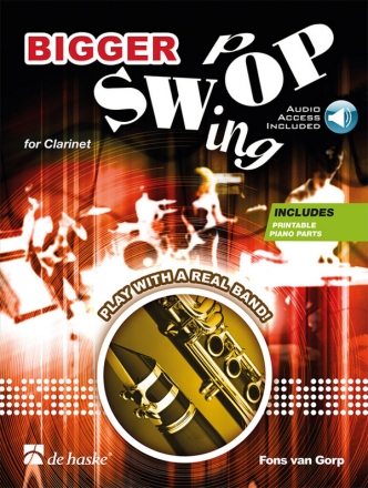 Fons van Gorp, Bigger Swop Clarinet [Bb ] Buch + Online-Audio