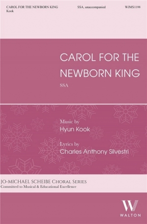 Hyun Kook, Carol for the Newborn King SSA a Cappella Chorpartitur