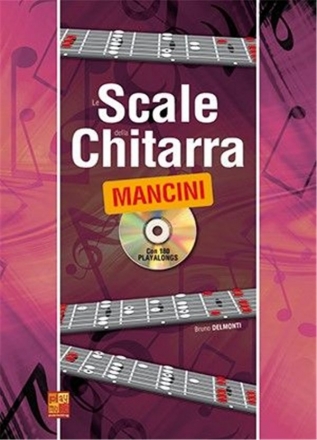 Bruno Delmonti, Le scale della chitarra per i mancini Gitarre Buch + CD