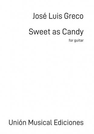 Jos Luis Greco, Sweet as Candy Gitarre Buch