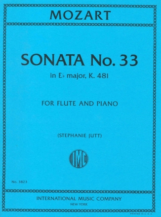 Wolfgang Amadeus Mozart, Sonata No. 33 Flte und Klavier Buch + Einzelstimme(n)