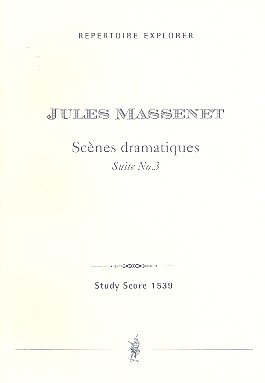 Scenes dramatiques fr Orchester Studienpartitur