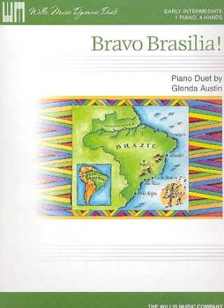 Bravo Brasilia for piano 4 hands