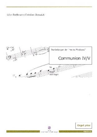 Communion Nr.4 und 5 fr Flte und Orgel