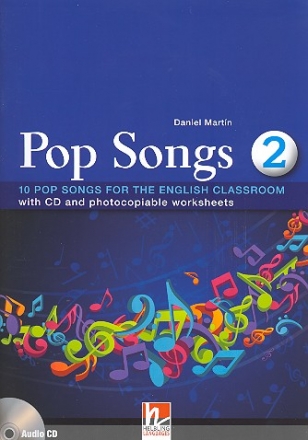 10 Pop Songs for You vol.2 - Teaching English the Fun Way (+CD)  with photocopiable worksheets