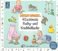 Detlev Jckers 40 schnste Baby- und Krabbellieder  2 CD's (mit Liederbuch zum Download)