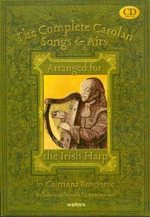 The Complete Carolan Songs and Airs (+4 CD's) for irish harp