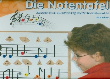 Die Notentafel - Ein magnetisches Lernspiel