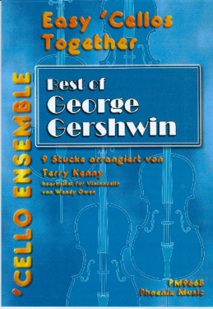 Best of George Gershwin fr 4 Violoncelli (Ensemble) (Kontrabass ad lib) Partitur und Stimmen