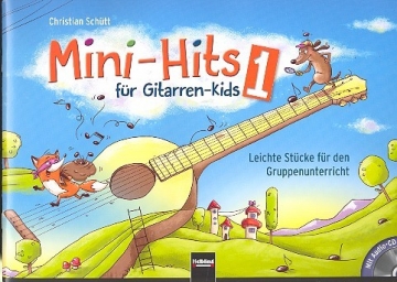 Mini-Hits fr Gitarren-Kids Band 1 (+CD) fr 3-5 Gitarren (Ensemble)