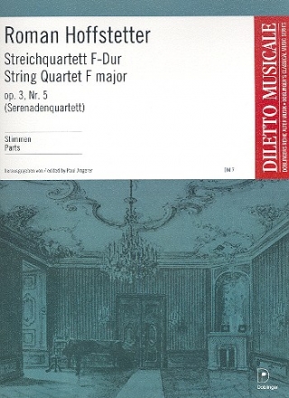 Streichquartett F-Dur  Hob III:17 op.3,5  Stimmen