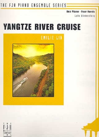 Yangtze River Cruise for piano 4 hands score