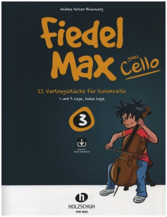 Fiedel-Max goes Cello Band 3 (+Online Audio) fr Violoncello und Klavier Violoncello