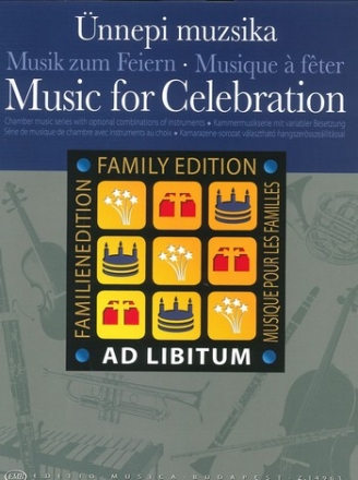 Music for Celebration for flexible ensemble score and parts