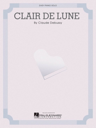 Clair de Lune for easy piano