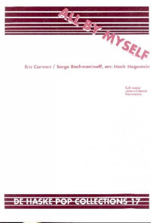 All by myself: for concert band score