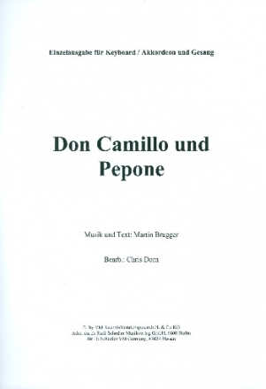 Don Camillo und Pepone: fr Keyboard (Akkordeon) (mit Texten und Akkorden)