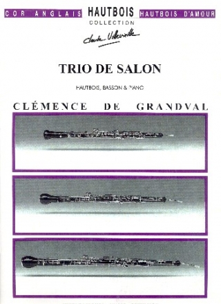 Trio de salon pour hautbois, basson et piano parties