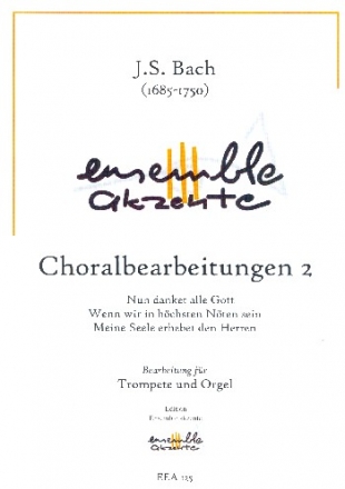 Choralbearbeitungen Band 2 fr Trompete und Orgel