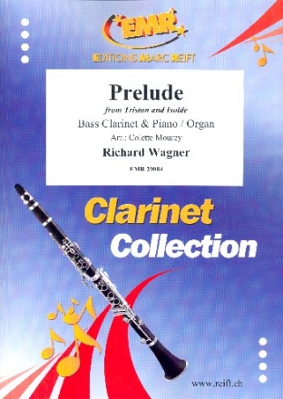 Prelude from Tristan and Isolde for bass clarinet and piano