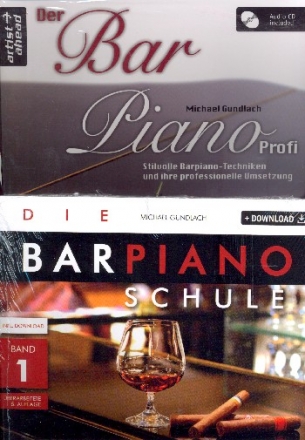 Die Barpiano-Schule Band 1 (+Download)  und  Der Barpiano-Profi (+CD): fr Klavier Set