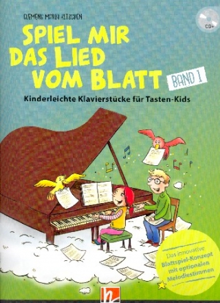 Spiel mir das Lied vom Blatt Band 1 (+CD-ROM/PDF) fr Klavier (Begleitung ad lib)