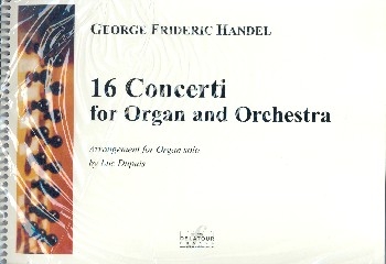 16 Concerti for Organ and Orchestra for organ solo