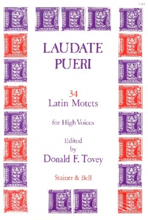 Laudate pueri for female chorus a cappella score (la/en)