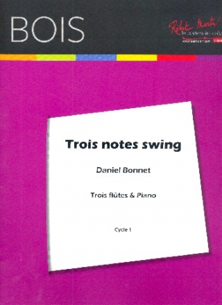 Trois notes swing pour 3 fltes et piano parties