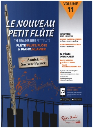 Le nouveau petit Flt vol.11 (+Online Audio) pour flte et piano