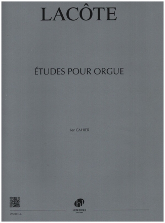 tudes vol.1 pour orgue