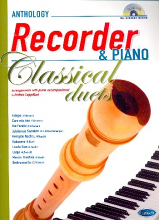 Classical Duets (+CD) for soprano (alto) recorder and piano