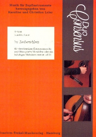 Im Zauberschloss fr 4 Gitarren (Ensemble) (Oktavgit/Mandoline/Melodieinst ad lib) Partitur und Stimmen