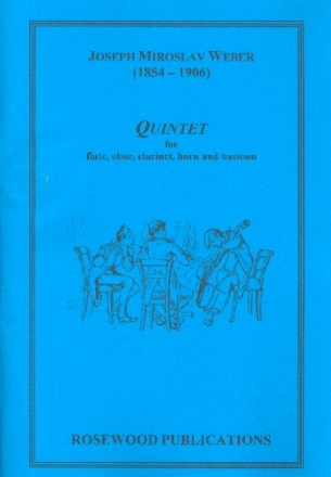 Quintet for flute, oboe, clarinet, horn and bassoon score and parts