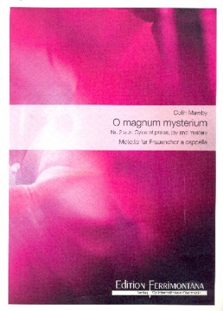 O Magnum Mysterium fr Frauenchor a cappella Partitur (la)