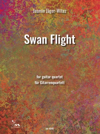 Swan Flight fr 4 Gitarren Partitur und Stimmen