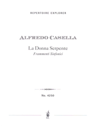 La Donna Serpente fr Orchester Partitur