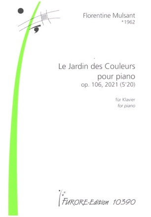 Le Jardin des Couleurs op.106 pour piano