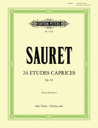 24 Etudes Caprices op.64 fr Violine solo