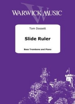 Slide Ruler Bass Trombone and Piano Book