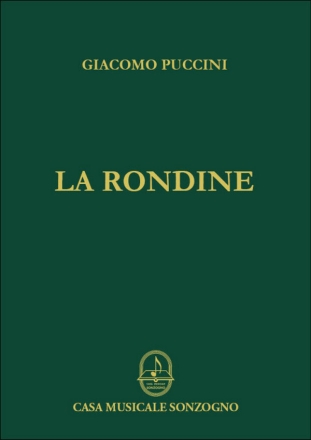 La Rondine   Oper completa riduzione per canto e pianoforte (it)