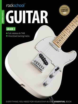 Rockschool Guitar - Grade 2 (2012) Gitarre Buch + Online-Audio