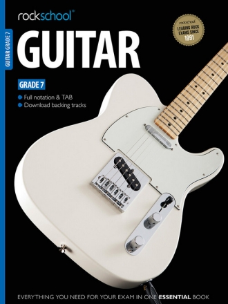 Rockschool Guitar - Grade 7 (2012) Gitarre Buch + CD