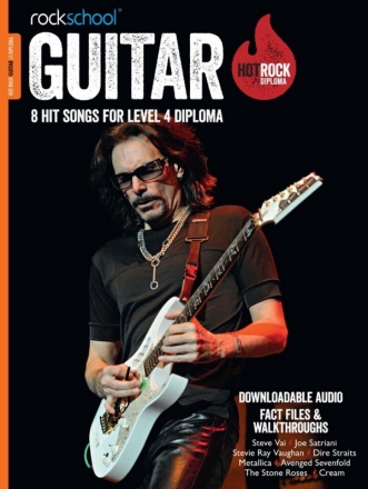 Rockschool: Hot Rock Guitar - Level 4 Diploma Gitarre Buch + Online-Audio