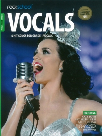 Rockschool: Vocals Grade 1 - Female (2014) Gesang Buch + Online-Audio